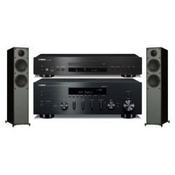 Zestaw Yamaha R-N602 + CD-S303 + Monitor Audio Monitor 200