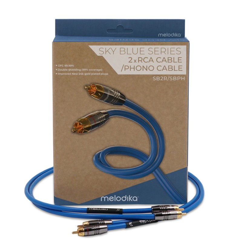 Kabel audio 2RCA Melodika SB2R