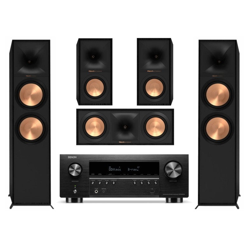 Zestaw Denon AVR-S970H + Klipsch R-800F / 50C / 50M